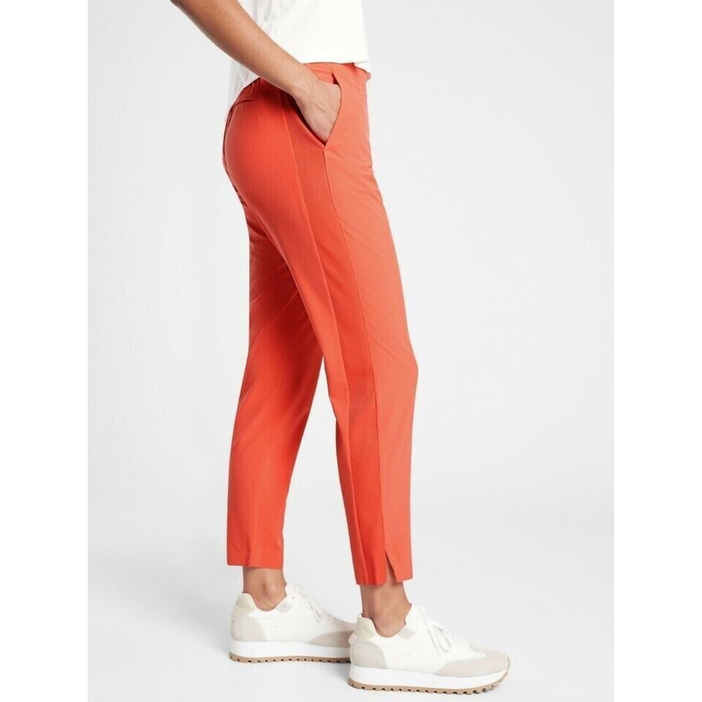 ATHLETA Womens Brooklyn Ankle Pants in Sunset Glow Size 4